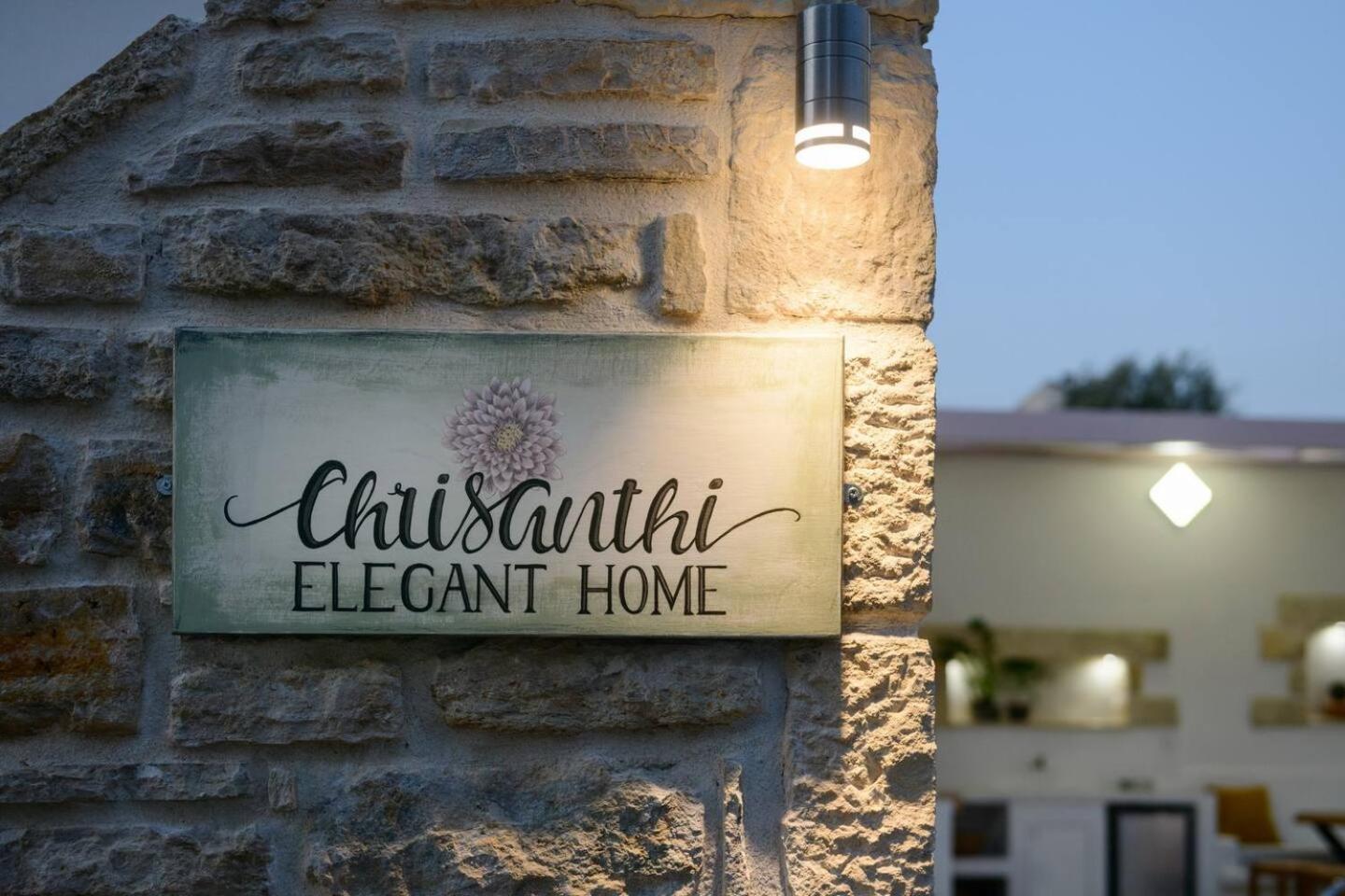 Chrisanthi Elegant Villa Pitsidia Extérieur photo